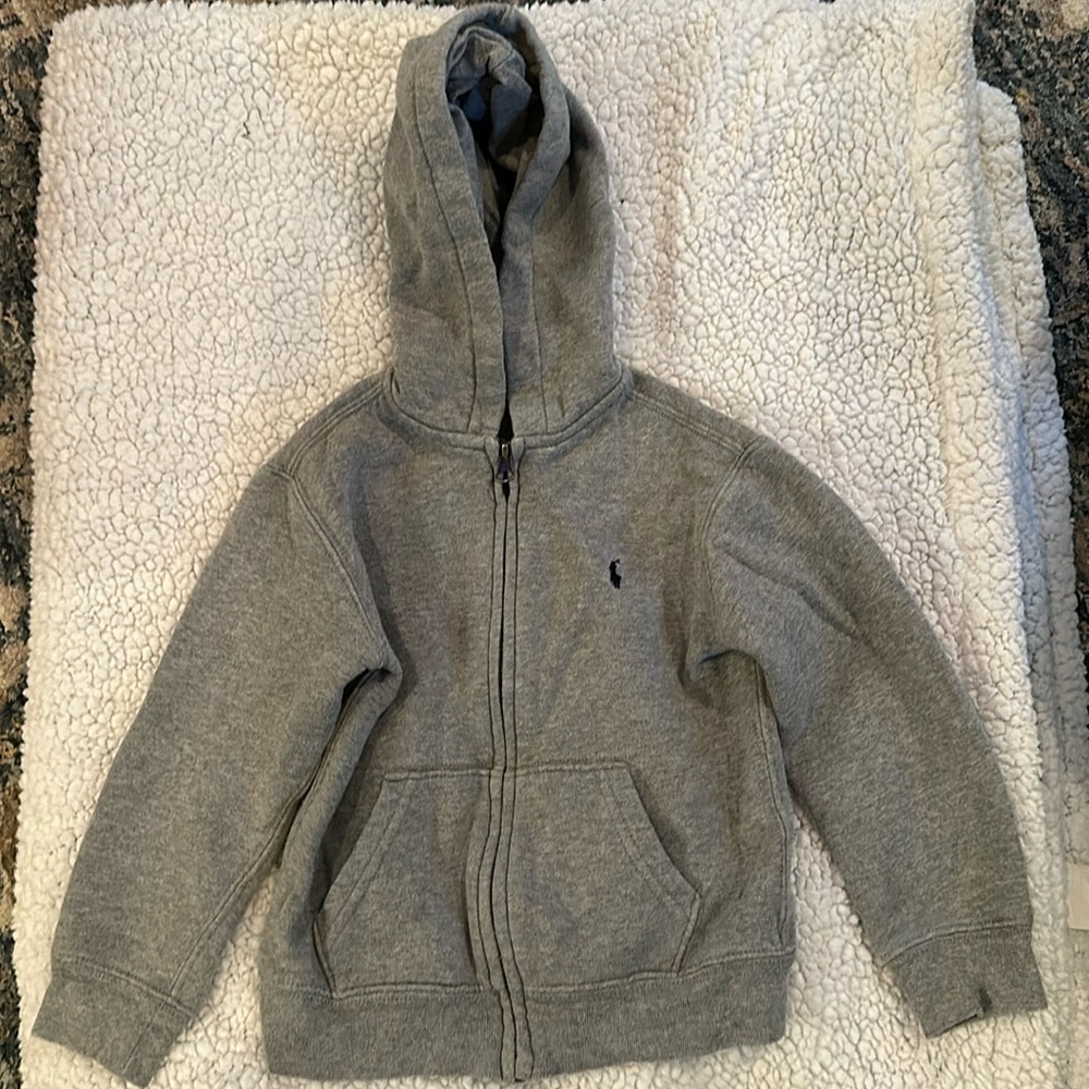 Polo by Ralph Lauren Gray Kids Hoodie